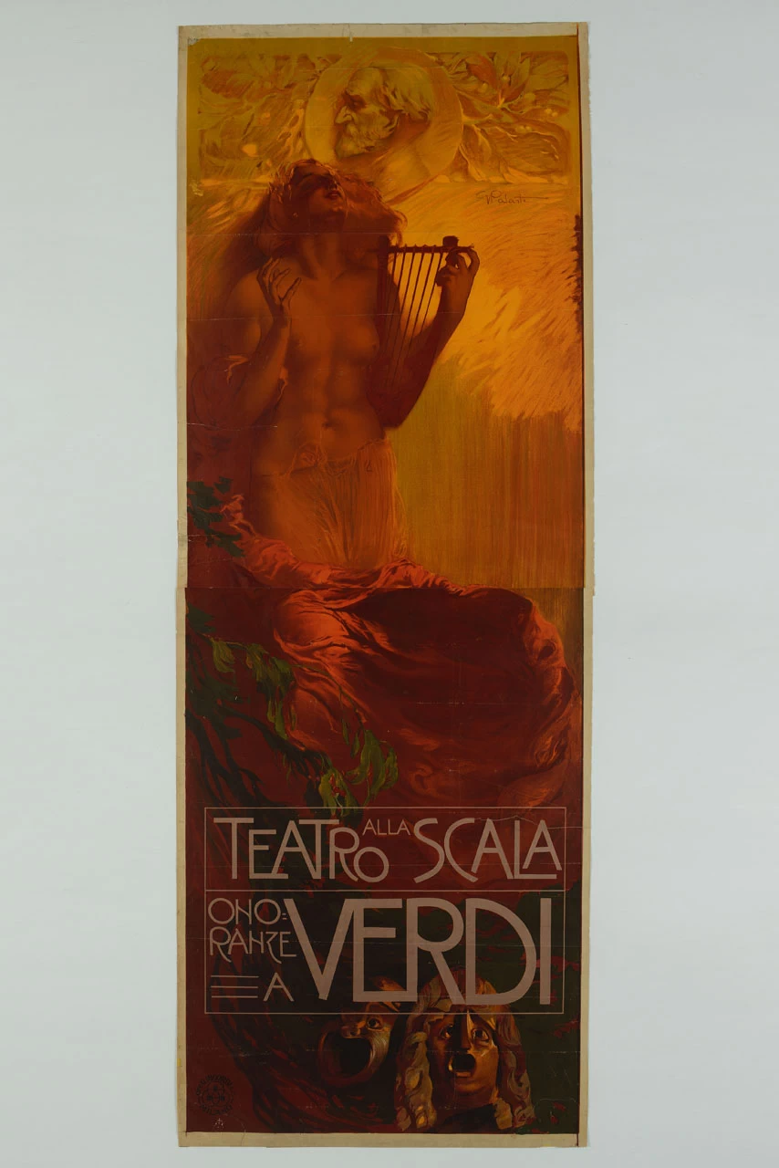 Teatro alla Scale. Onoranze a Verdi - Museo Nazionale Collezione Salce, Treviso 1